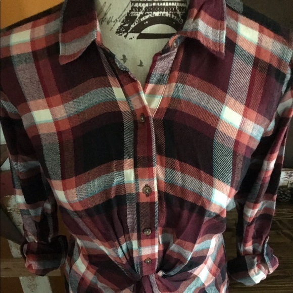 NWT Abercrombie & Fitch Flannel Shirt Dress XS-S - Picture 3 of 7